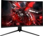 MSI - Optix Monitor LED curvo FHD FreeSync de 27" con altura, inclinación, giro (DisplayPort, HDMI) - Negro