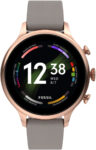 Reloj inteligente Fossil Gen 6 42 mm Cuero gris - Gris