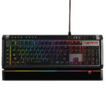 Patriot Viper V770 Teclado para juegos con interruptor rojo Kailh mecánico con cable de tamaño completo con retroiluminación RGB