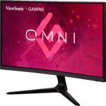 ViewSonic - Monitor LCD curvo FHD de 23,6" (DisplayPort HDMI) - Negro