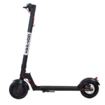 GOTRAX Black Scooter Electrico LLantas sólidas de 6.5", 200W Motor up 25 km/h, Batería de Litio, rango de hasta 13 km +8 años, soporta hasta 100kg