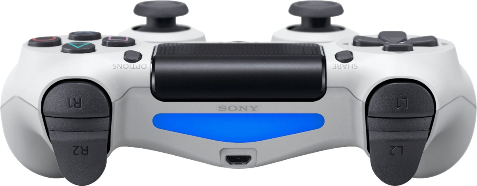 Control inalámbrico DualShock 4 para Sony PlayStation 4 – Blanco Glaciar –  deFabrica