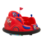CoComelon 6V Bumper Car para niños de 18 meses a 5 años maxima diversion, bateria recargable.