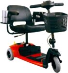 Scooter de movilidad de 3 ruedas de calidad profesional de Travel Pro por Pride - Recargable