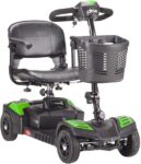 Drive Medical Drive Medical Scout - Patineta de potencia de viaje compacta, 4 ruedas- Bateria recargable