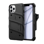 Funda ZIZO Bolt para iPhone 13 PRO Negro con clip y mica de pantalla
