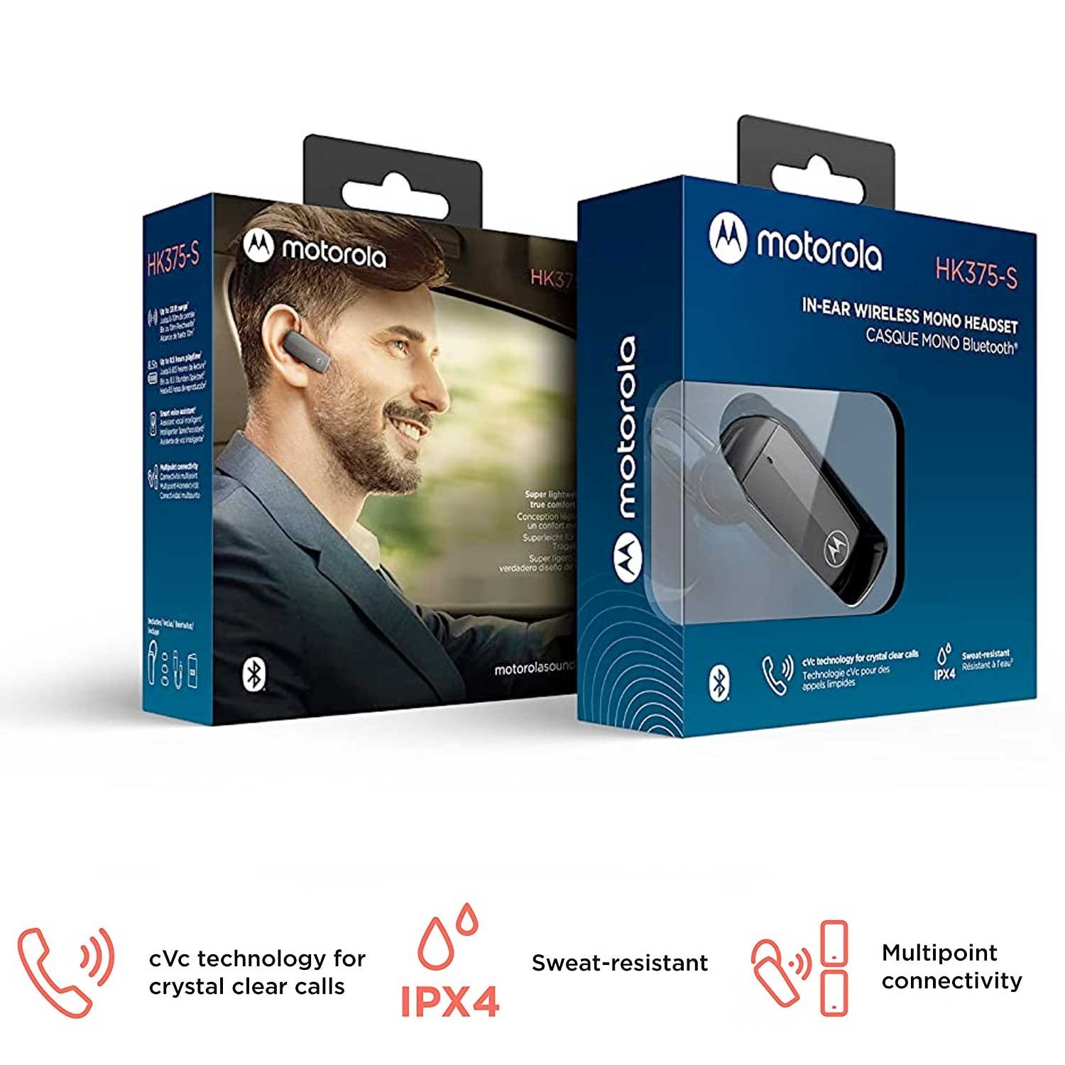 Manos Libres MOTOROLA HK375 Bluetooth Universal Plata deFabrica