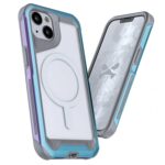 Funda GHOSTEK Atomic para iPhone 13 MINI Aluminio Transp Prism MagSafe