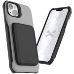 Funda GHOSTEK Exec para iPhone 14 PLUS Gris con porta tarjetas