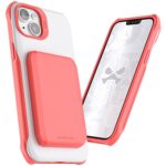 Funda GHOSTEK Exec para iPhone 14 PLUS Rosa con porta tarjetas