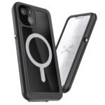 Funda GHOSTEK Nautical para iPhone 13 Negra MagSafe contra agua