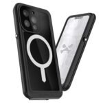 Funda GHOSTEK Nautical para iPhone 13 PRO Negra MagSafe contra agua