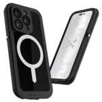 Funda GHOSTEK Nautical para iPhone 14 PRO Negra MagSafe contra agua