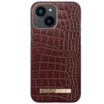 Funda IDEAL OF SWEDEN para iPhone 14 y 13 Scarlet Croco