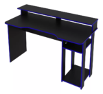 Mueble Escritorio/mesa Gamer Negro/azul