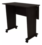 Mueble Escritorio Desmontable C/ Ruedas Cafe