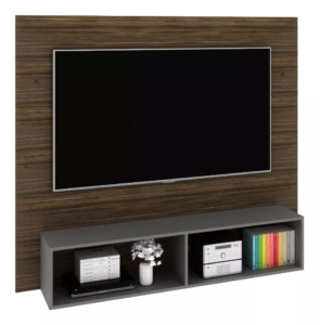 Mueble Panel Pantalla De 65 Con Repisa