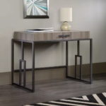 Mueble Escritorio Ejecutivo Sauder Color Roble/gris