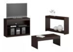 Mueble Rack Pantalla+ Mesa Centro + Consola Combo