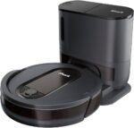 Shark - EZ Robot Vacuum RV912S con base de vaciado automático, sin bolsa, Wi-Fi - Gris oscuro