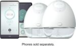 Elvie - Extrator de lecho eléctrico doble - Blanco